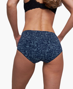 Трусы женские шорты Cherry Girl 6803-78 хлопок, эластан размеры L, XL, 2XL, 3XL  фото 12