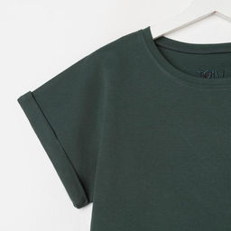 Футболка женская MIST basic, размер 40-42, зелёная