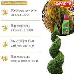 Средство жидкое 4 в 1 от покоричневения хвои "Bona Forte" Радуга фл.285мл