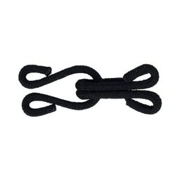 Gamma TF-02 Крючки шубные обтяжные в блистере 36 мм в блистере 3 шт. черный