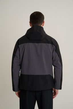 Куртка Черный/Серый TRN ESSENTIAL Woven Jacket - Anta фото 5