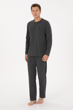 Erkek Antrasit Melanj Pijama Tak_m_ - U.s. polo assn фото 4