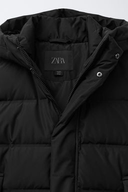 LONG WATER-REPELLENT DOWN COAT - Zara фото 5