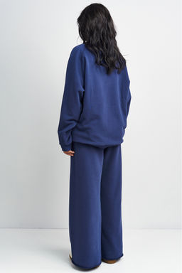 Брюки-трубы Темно-синий - Erist store фото 6