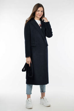 01-09621 Пальто женское демисезонное (пояс) - El podio фото 5