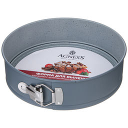 ФОРМА ДЛЯ ВЫПЕЧКИ AGNESS РАЗЪЕМНАЯ С АНТИПРИГАРНЫМ ПОКРЫТИЕМ 24 СМ  фото 2
