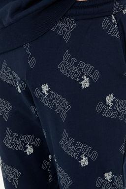 Мужской темно-синий пижамный комплект Неожиданная скидка в корзине - U.s. polo assn фото 21