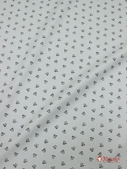 Плательный хлопок Миленацв.серый, ш.1.46м, хлопок-100%, 115гр/м.кв - Купава фото 4