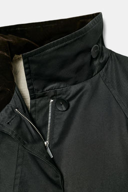 ZW COLLECTION HOODED PARKA - Zara фото 6
