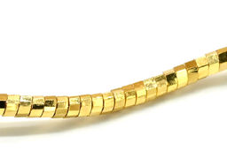 Чокер волна металл цв.золотистый, 45см