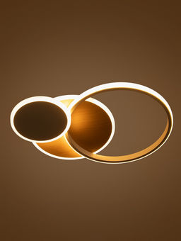 Светильник потолочный LED City CLL-1-60-RC, 60 Вт, 3000-6500К, 42×42×7 см, с ПДУ, белый