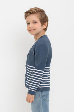 КВ 30153/джинс кардиган для мал