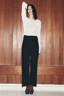 ZW COLLECTION HIGH-WAIST WIDE-LEG JEANS