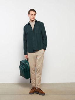 Regular Fit Uzun Kollu Erkek G?mlek Ceket