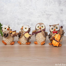 Фигурка Сова 8,5 см / SY672 /уп 4/144/