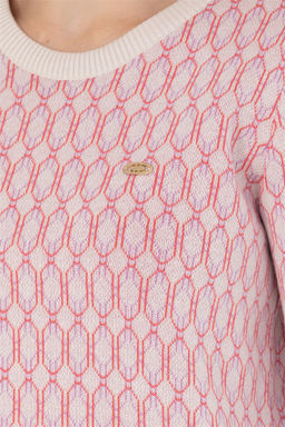 Женский кремовый свитер с круглым вырезом Неожиданная скидка в корзине - U.s. polo assn фото 7