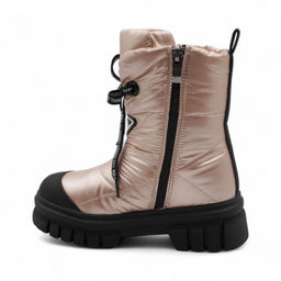 Дутики А5015-11 пудровые - BONCY фото 3