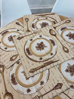 Тарелка - набор декоративных салфеток - Гобеленглавснаб фото 2