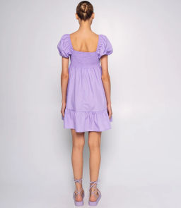 Платье #ОКТ085004, сиреневый - Dommod фото 4