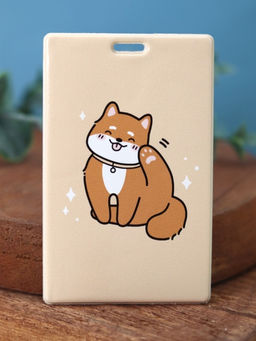 Держатель для карт Аниме Shiba inu (6,5 х 10,4 см)