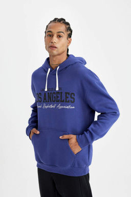 DeFactoFit Толстовка комфортного кроя с капюшоном NBA Los Angeles Lakers  фото 3