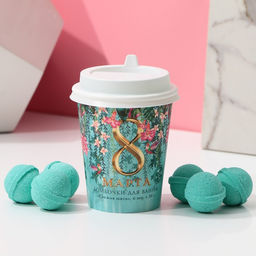 Бомбочки для ванны С 8 Марта!, 6?20 г, Чистое счастье