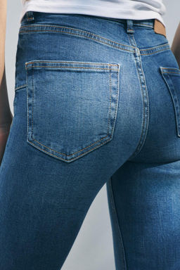 ZW COLLECTION BOOTCUT FULL LENGTH MID-WAIST JEANS - Zara фото 16