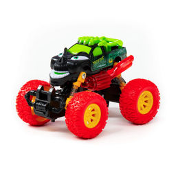 Монстр РАЛЛИ - Демон, автомобиль инерционный (со светом и звуком) (в коробке)