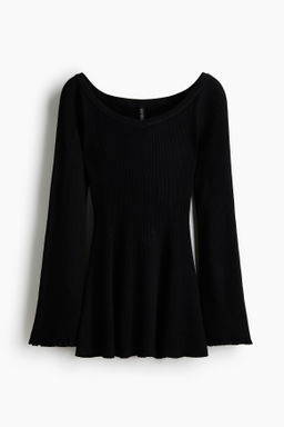 Top off-the-shoulder en punto de canal?