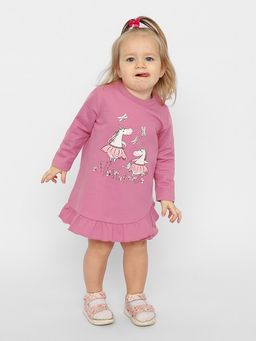 CRB wear/CSNG 63419-46-347 Платье для девочки,циклама/Ex.Cherubino  фото 2