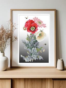 Набор для вышивания Нова Слобода СР 2262 Медовые маки 20 х 34 см