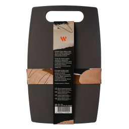 51144 WERNER Набор из 3-х разделочных досок ANZIO 35x22 / 29,5x19,5 / 24x15 см. Материал: пшеничное волокно, пластик. Цвета: темно-серый, коричневый, бежевый.  фото 6