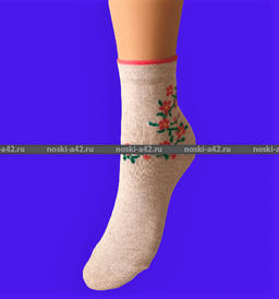 Цена за 10 пар. ЮстаТекс носки женские 2с15 СПОРТ ассорти 23-25 - Юста-текс фото 87