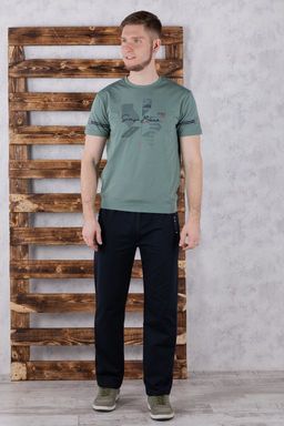 Брюки спортивные 
 3.MM110A-синий-тёмный