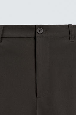 PANTAL?N REGULAR FIT CONFORT / Marr?n - Zara фото 9