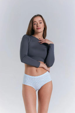 Трусы женские шорты Cherry 61538 хлопок, эластан размеры S, M, L, XL - Cherry girl фото 8