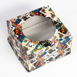 Кондитерская упаковка с окном Советская, 30 х 30 х 19 см - UPAK LAND фото 4