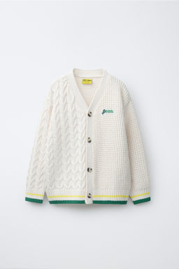 CHAQUETA PUNTO PENN  / Crudo