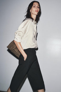 ZW COLLECTION LONG BERMUDA SHORTS - Zara фото 12