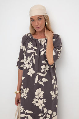 VERY NEAT _ ЕВТ 5063/коричневый,гардения платье жен