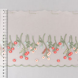 Кружево Gamma сетка 180 мм GCKM-180-03S на бобине 15 м 1 Турция коралловый