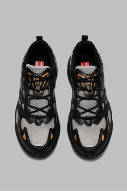 Кроссовки LifeStyle Черный/Серый/Золотой GLACIER - Anta фото 5