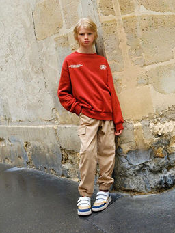 Beli Lastikli Erkek ?ocuk Kargo Jogger Pantolon