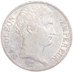 Монета 5 франков 1812 года W Франция