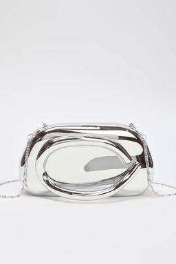 Gumus Kad?n S?k Mini Clutch El Cantas? TAKAW26PY00009