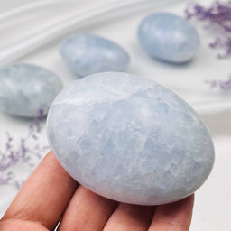 Галтовка из голубого Кальцита - Радуга самоцветов фото 2