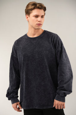 Мужской лонгслив оверсайз Happyfox