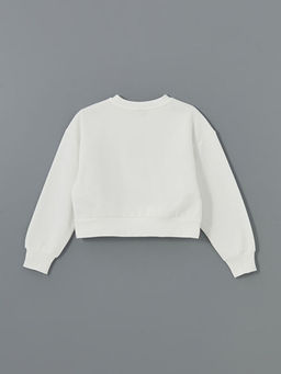 Bisiklet Yaka K?z ?ocuk Sweatshirt - Waikiki фото 2