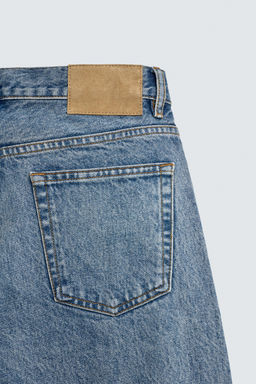 JEANS STRAIGHT FIT AARON LEVINE X ZARA / Azul medio  фото 11