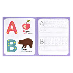 Прописи с картинками для детей. Серия Печатные прописи. арт. 58474001/ 10 ПИШУ ПЕЧАТНЫЕ БУКВЫ. АНГЛИЙСКИЙ ЯЗЫК - Феникс+ фото 3